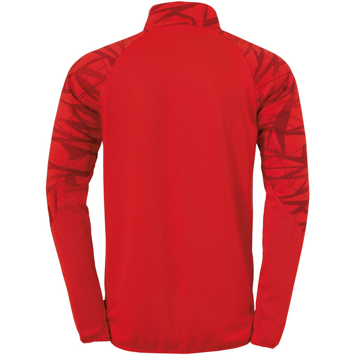 Uhlsport Goal 25 1/4 Zip Top - rot/weiß