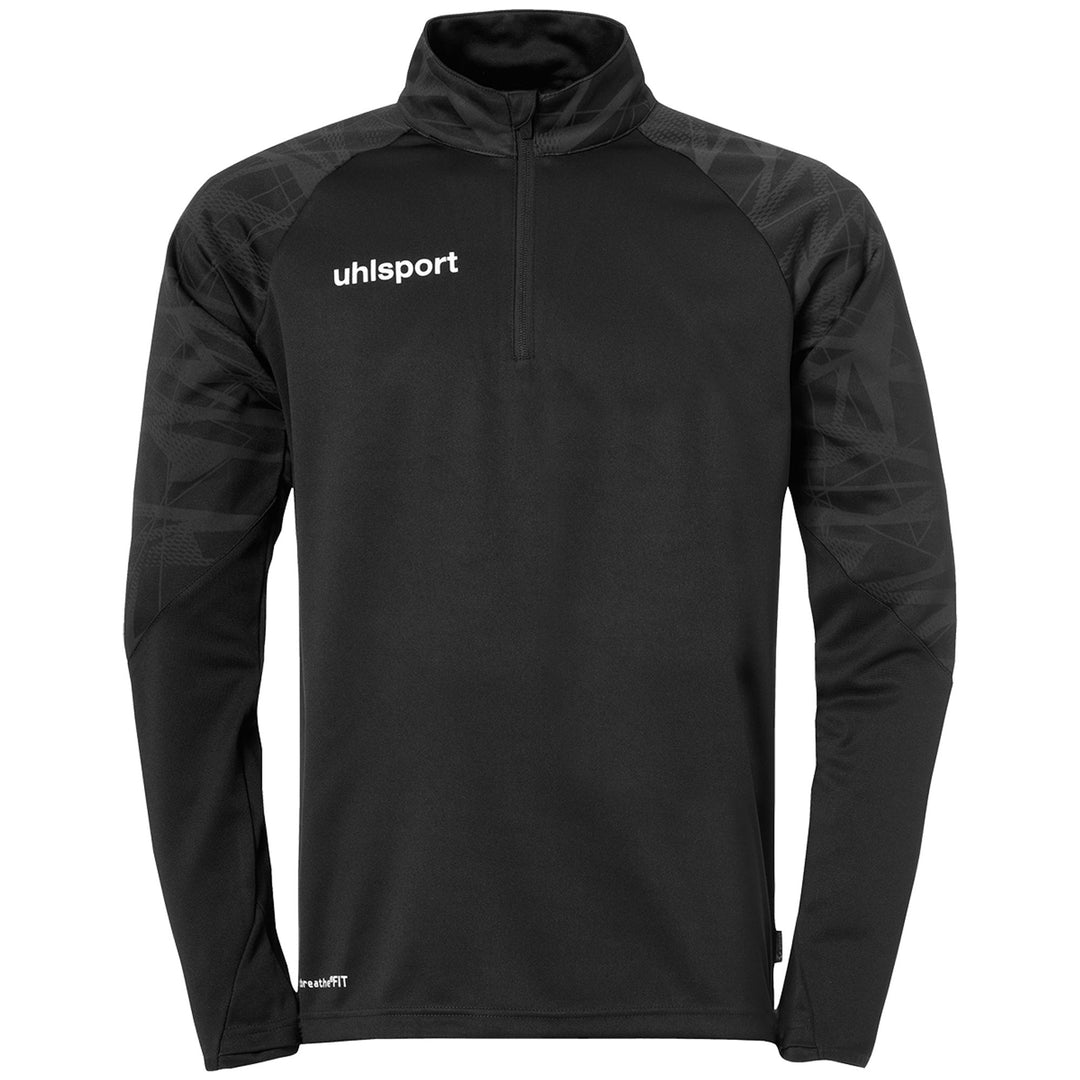 Uhlsport Goal 25 1/4 Zip Top - schwarz/anthra