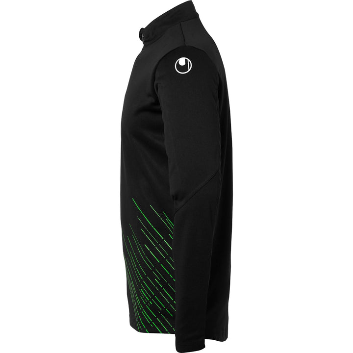 Uhlsport SCORE 26 1/4 ZIP TOP - schwarz/fluo grün