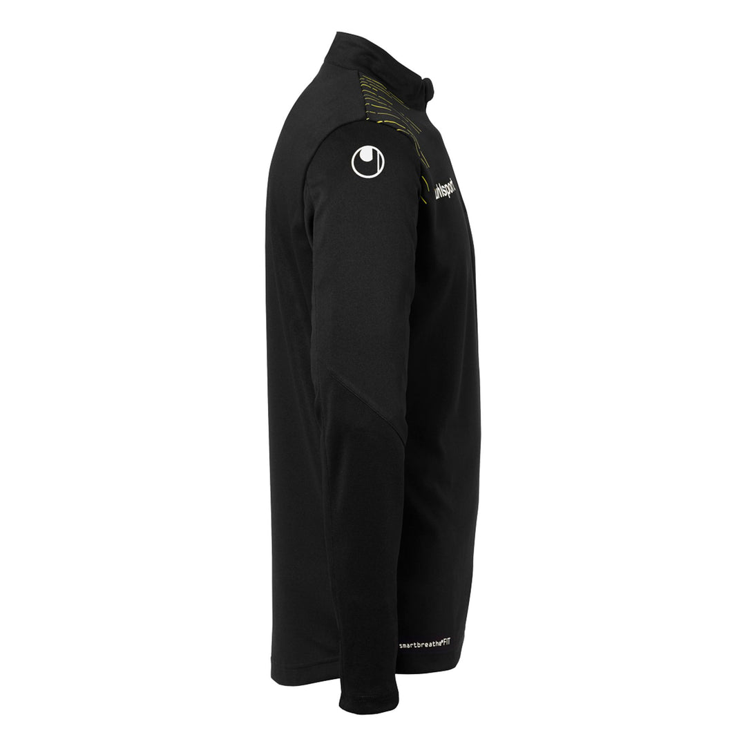 Uhlsport Score 26 1/4 Zip Top - schwarz/limonengelb