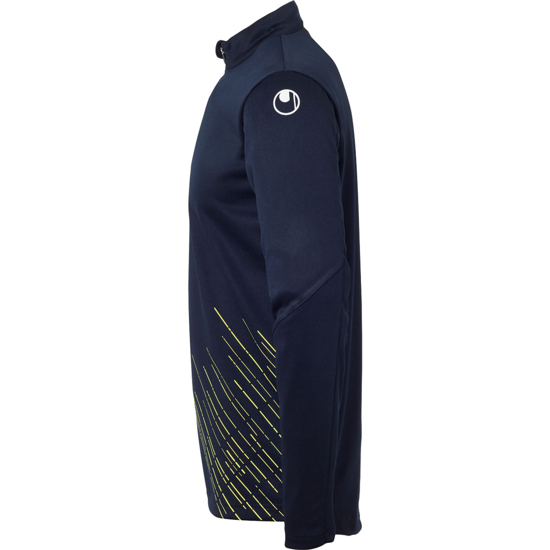 Uhlsport Score 26 1/4 Zip Top - marine/fluo gelb