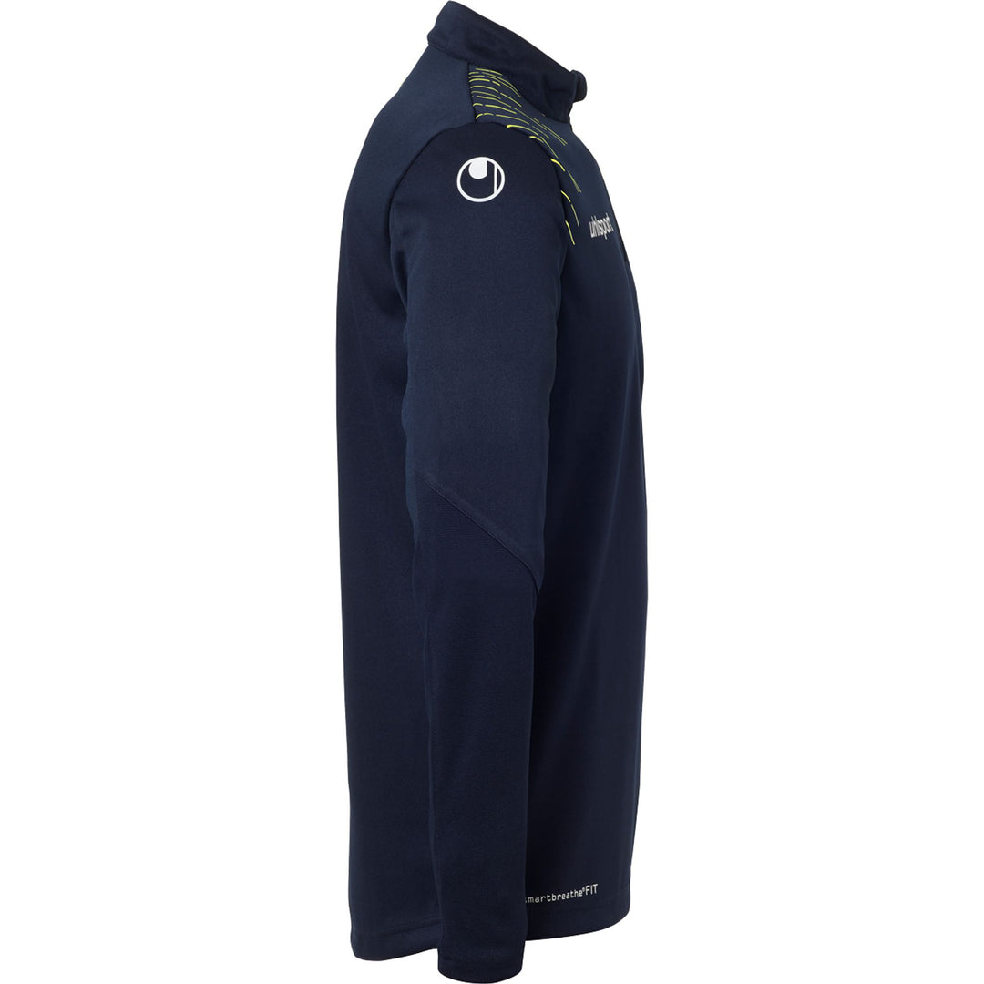 Uhlsport Score 26 1/4 Zip Top - marine/fluo gelb