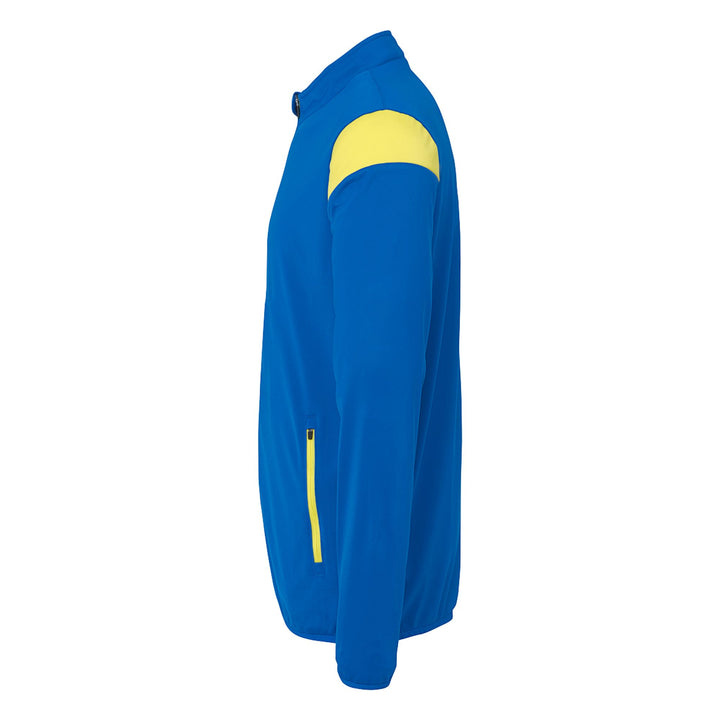 Uhlsport Squad 27 Classic Jacke - azurblau/limonengelb