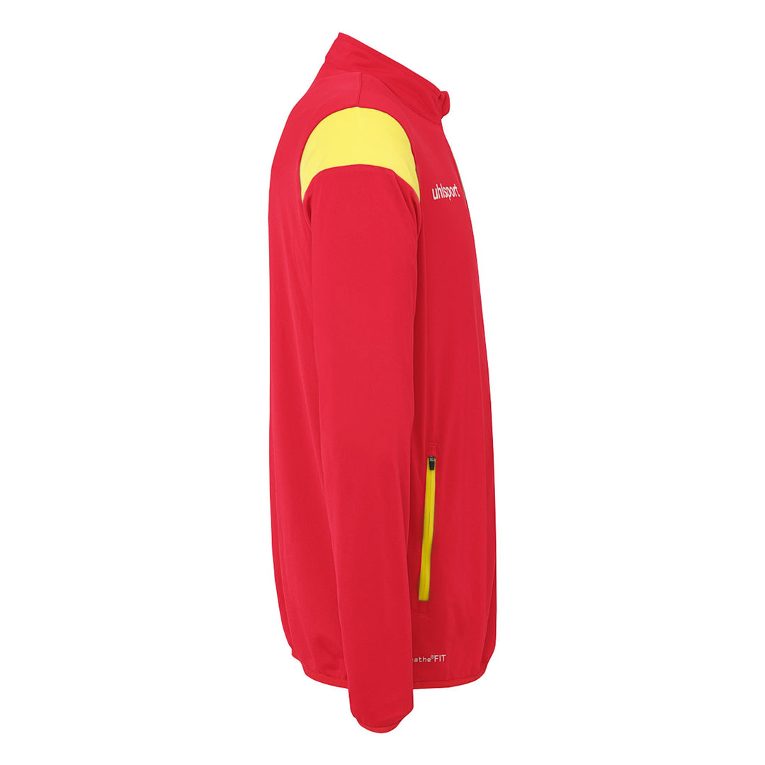Uhlsport Squad 27 Classic Jacke - rot/limonengelb