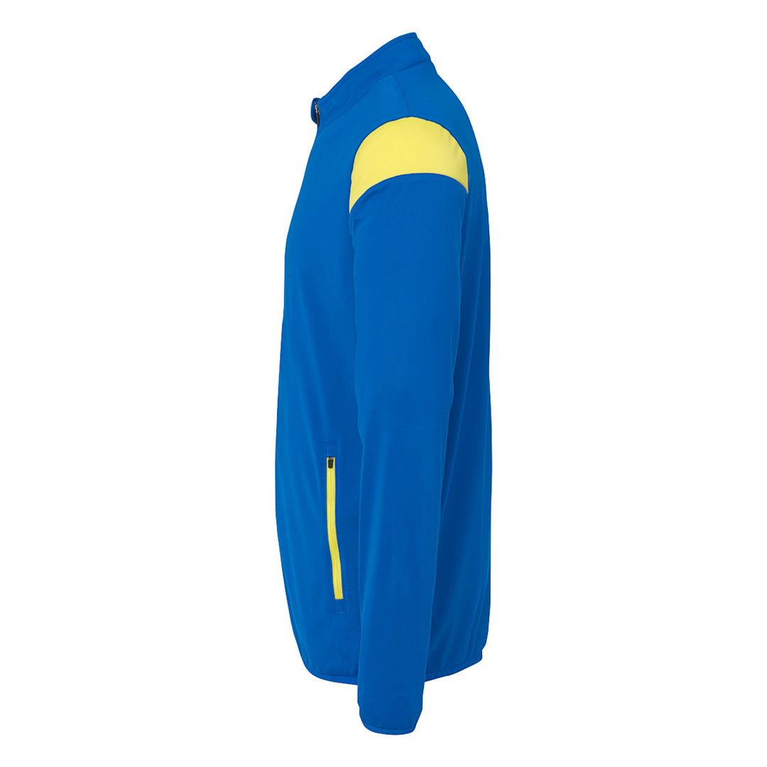 Uhlsport Squad 27 Classic Jacke - azurblau/limonengelb