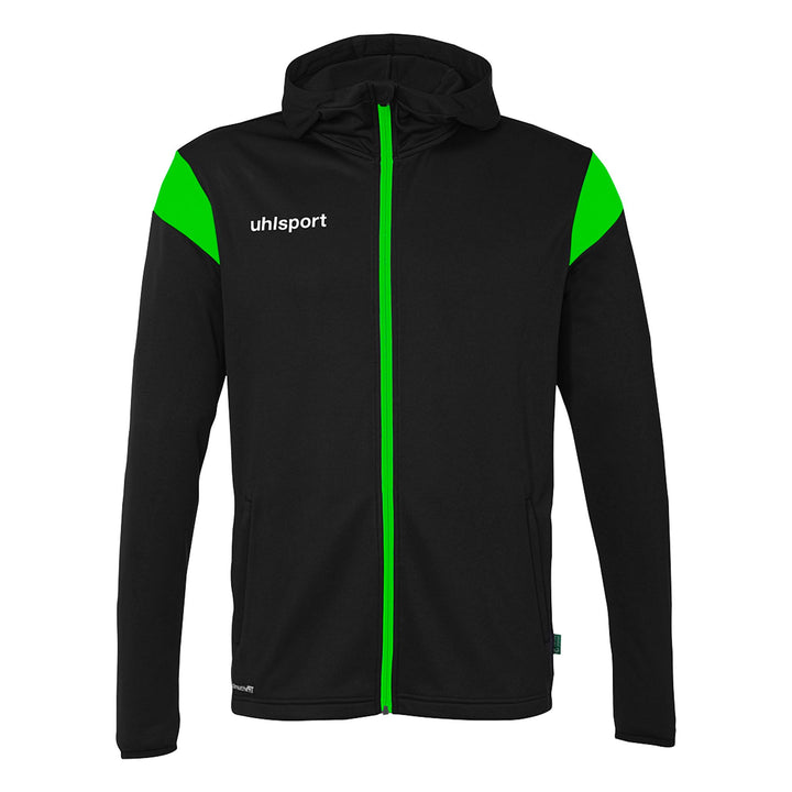 Uhlsport Squad 27 Track Hood Jacke - schwarz/fluo grün