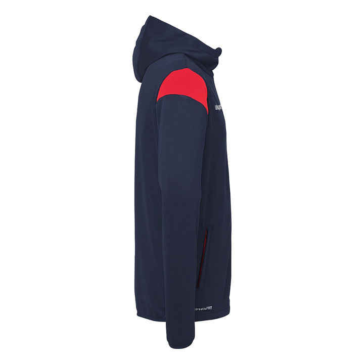 Uhlsport Squad 27 Track Hood Jacke - marine/rot