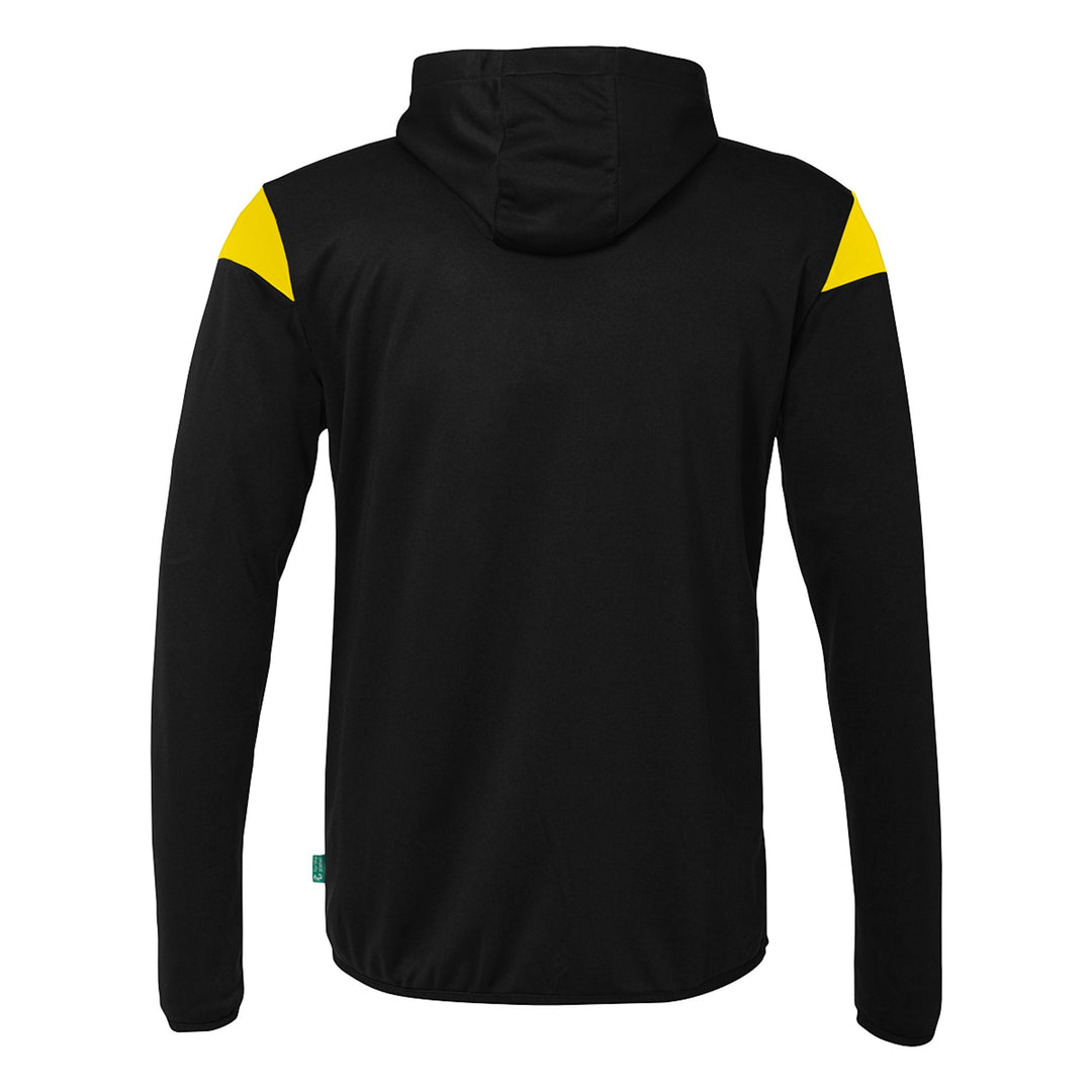 Uhlsport Squad 27 Track Hood Jacke - schwarz/limonengelb