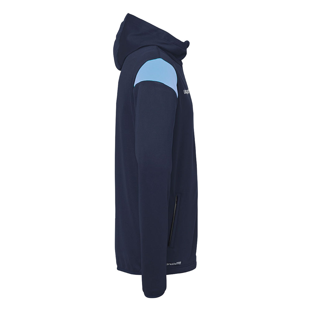 Uhlsport Squad 27 Track Hood Jacke - marine/skyblau