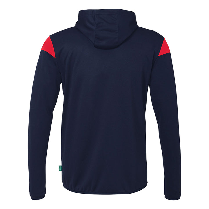 Uhlsport Squad 27 Track Hood Jacke - marine/rot