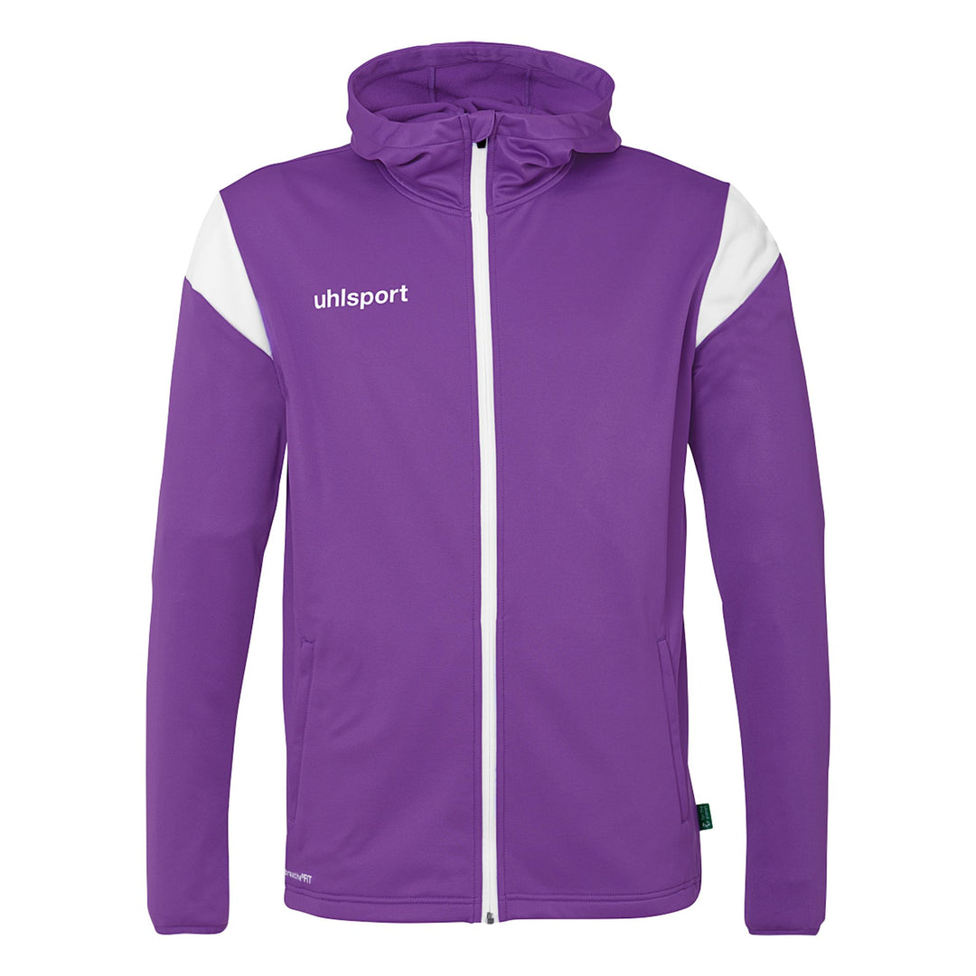 Uhlsport Squad 27 Track Hood Jacke - lila/weiß