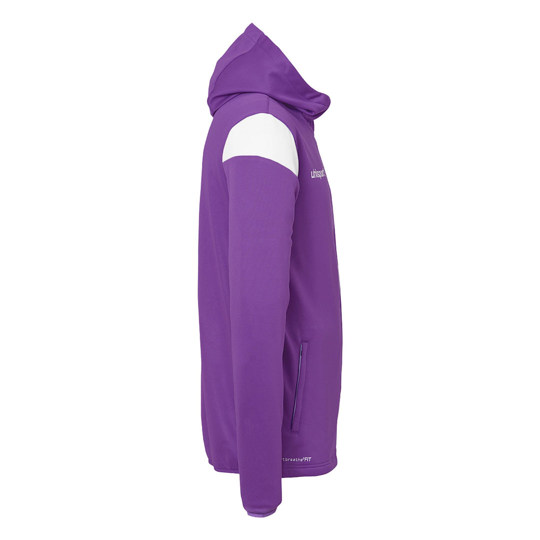Uhlsport Squad 27 Track Hood Jacke - lila/weiß