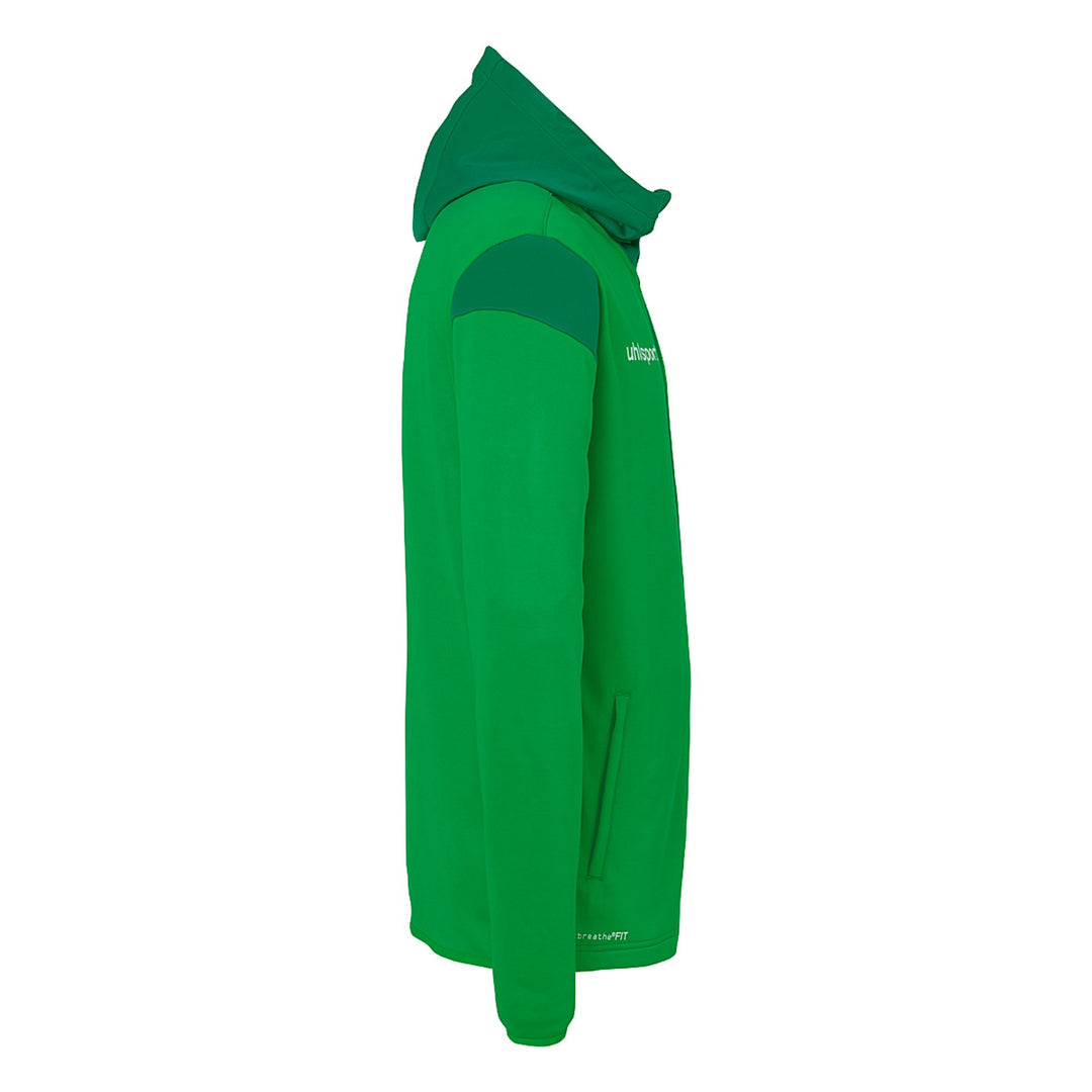 Uhlsport Squad 27 Track Hood Jacke - grün/lagune