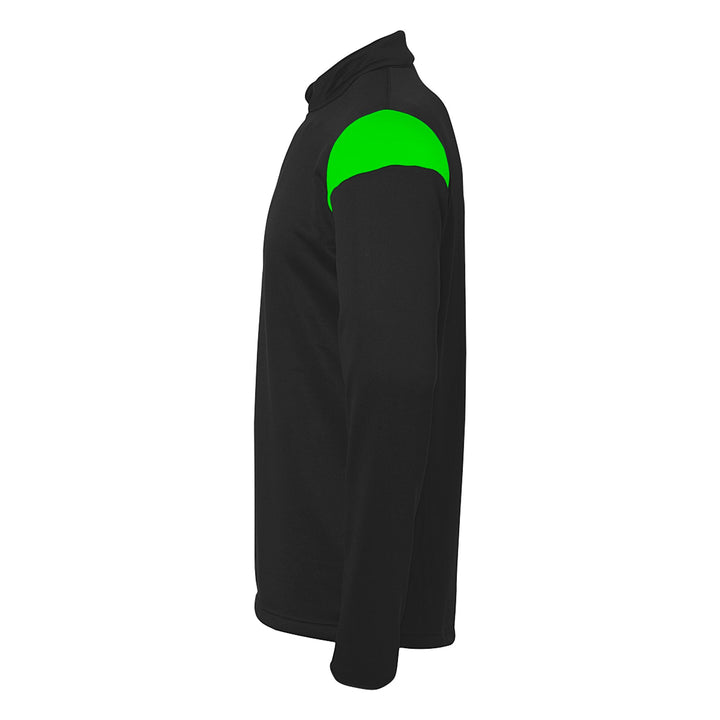 Uhlsport Squad 27 1/4 Zip Top - schwarz/fluo grün