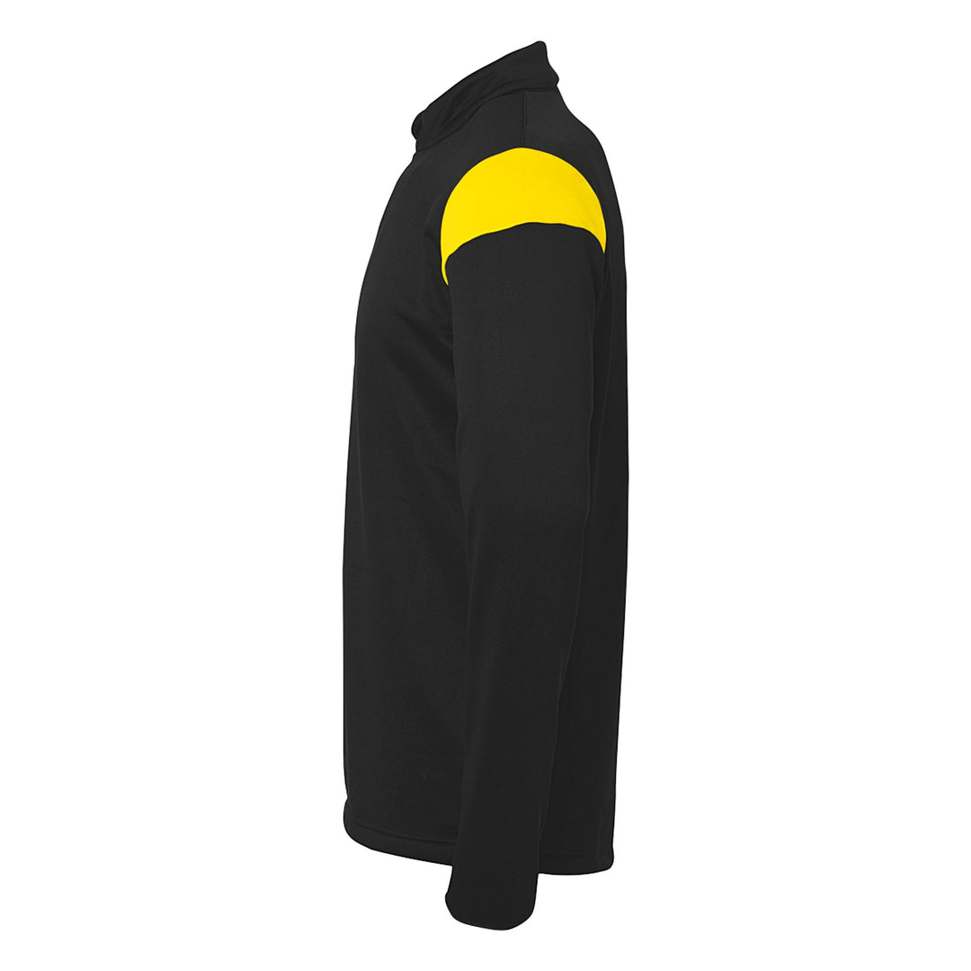 Uhlsport Squad 27 1/4 Zip Top - schwarz/limonengelb