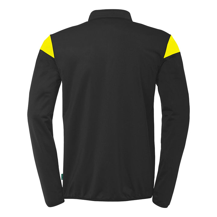 Uhlsport Squad 27 1/4 Zip Top - schwarz/limonengelb