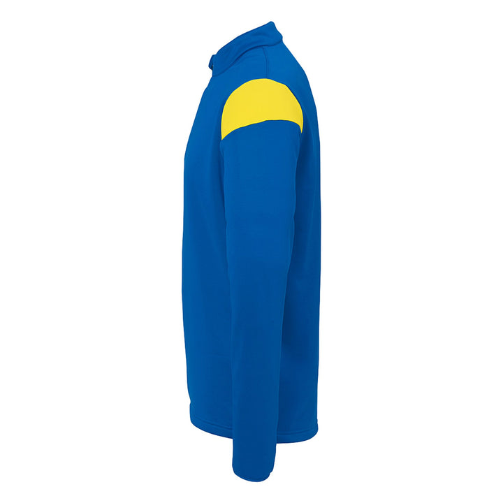 Uhlsport Squad 27 1/4 Zip Top - azurblau/limonengelb