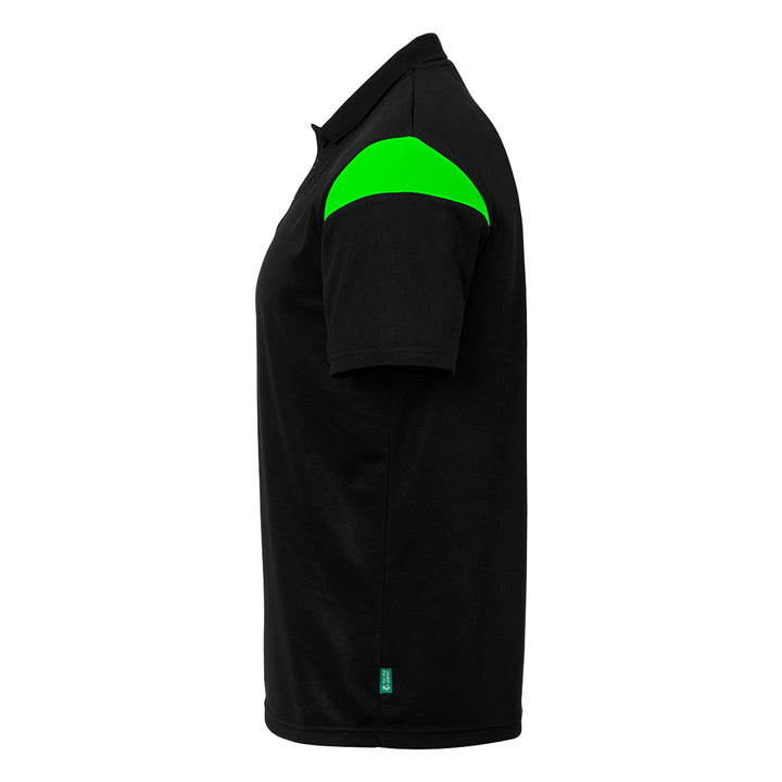 Uhlsport Squad 27 Polo Shirt - schwarz/fluo grün