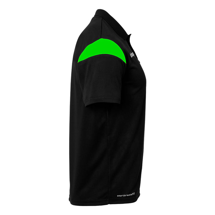 Uhlsport Squad 27 Polo Shirt - schwarz/fluo grün
