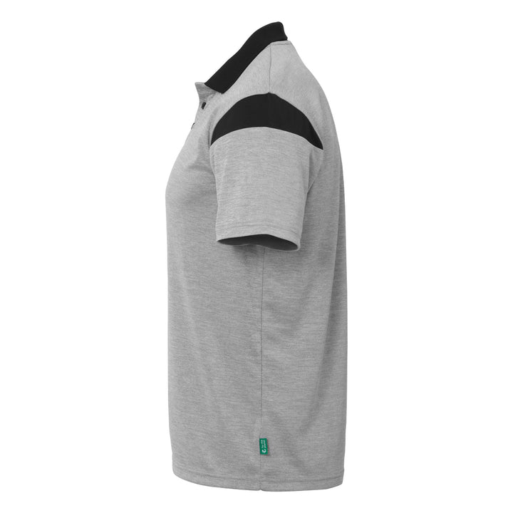 Uhlsport Squad 27 Polo Shirt - dark grau melange/schwarz