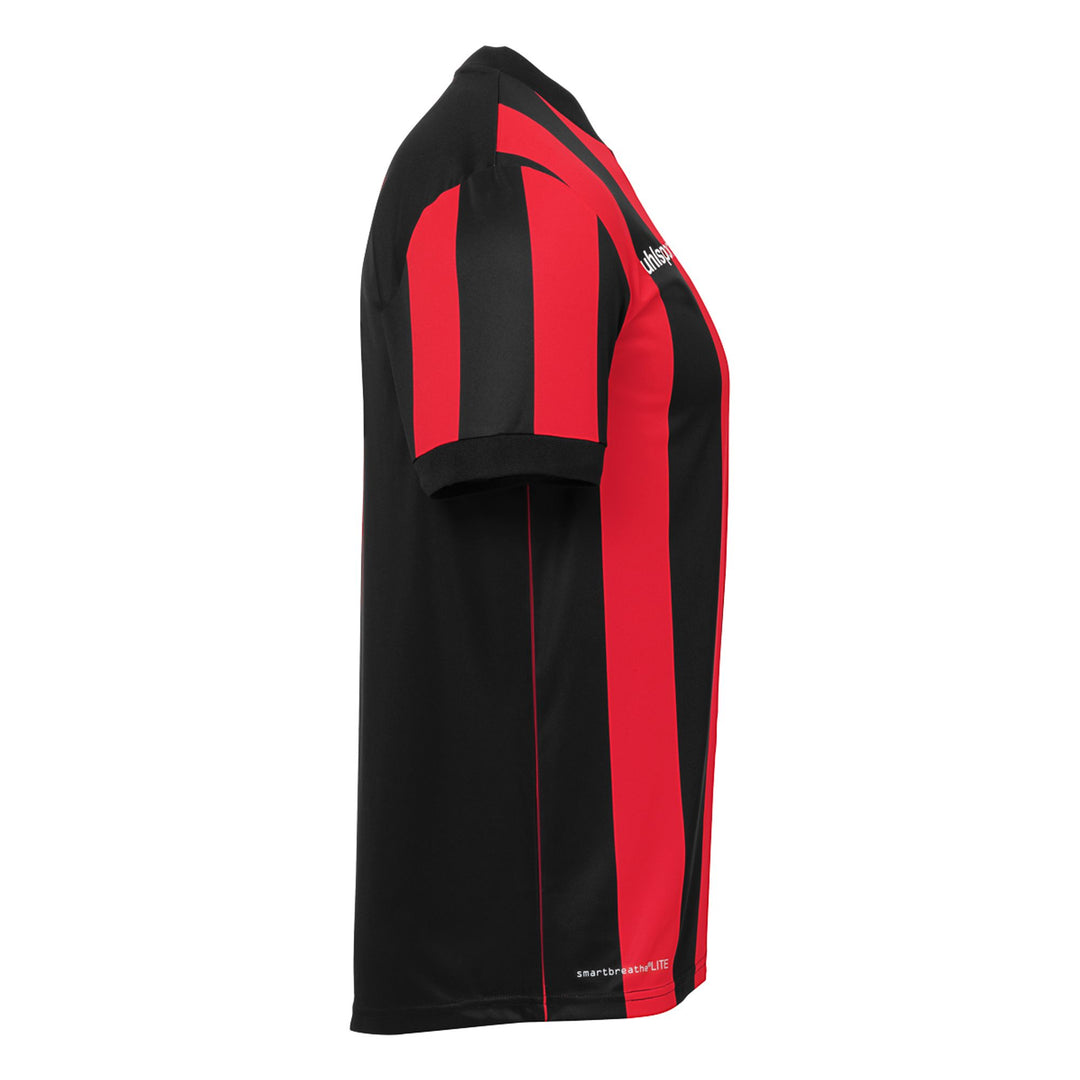 Uhlsport Retro Stripe Shirt Kurzarm - schwarz/rot