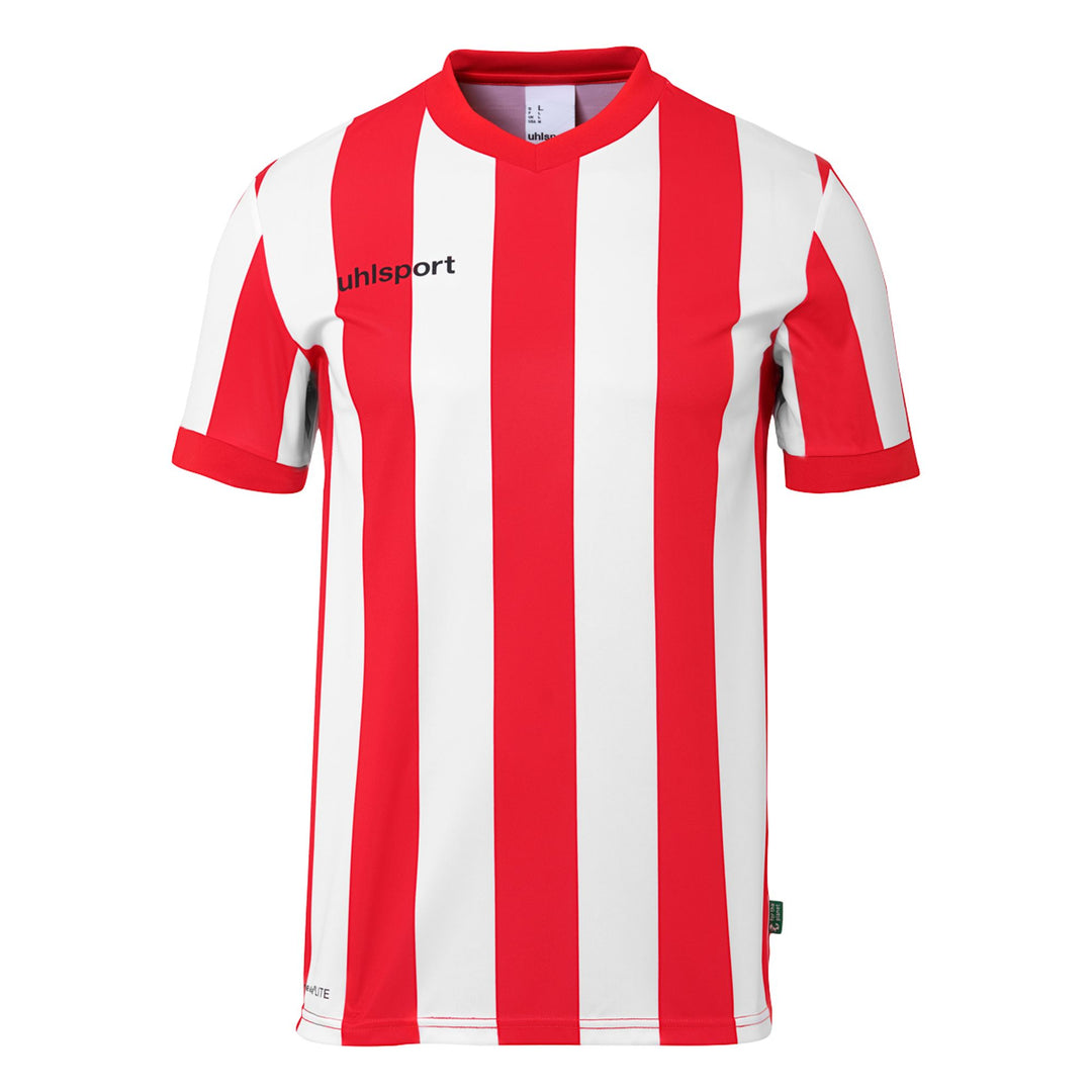 Uhlsport Retro Stripe Shirt Kurzarm - rot/weiß