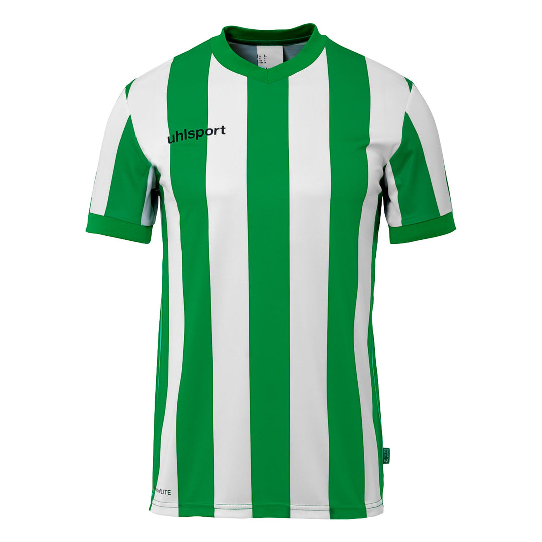 Uhlsport Retro Stripe Shirt Kurzarm - grün/weiß