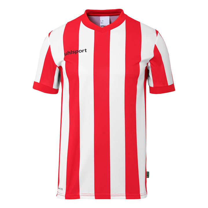 Uhlsport Retro Stripe Shirt Kurzarm - rot/weiß