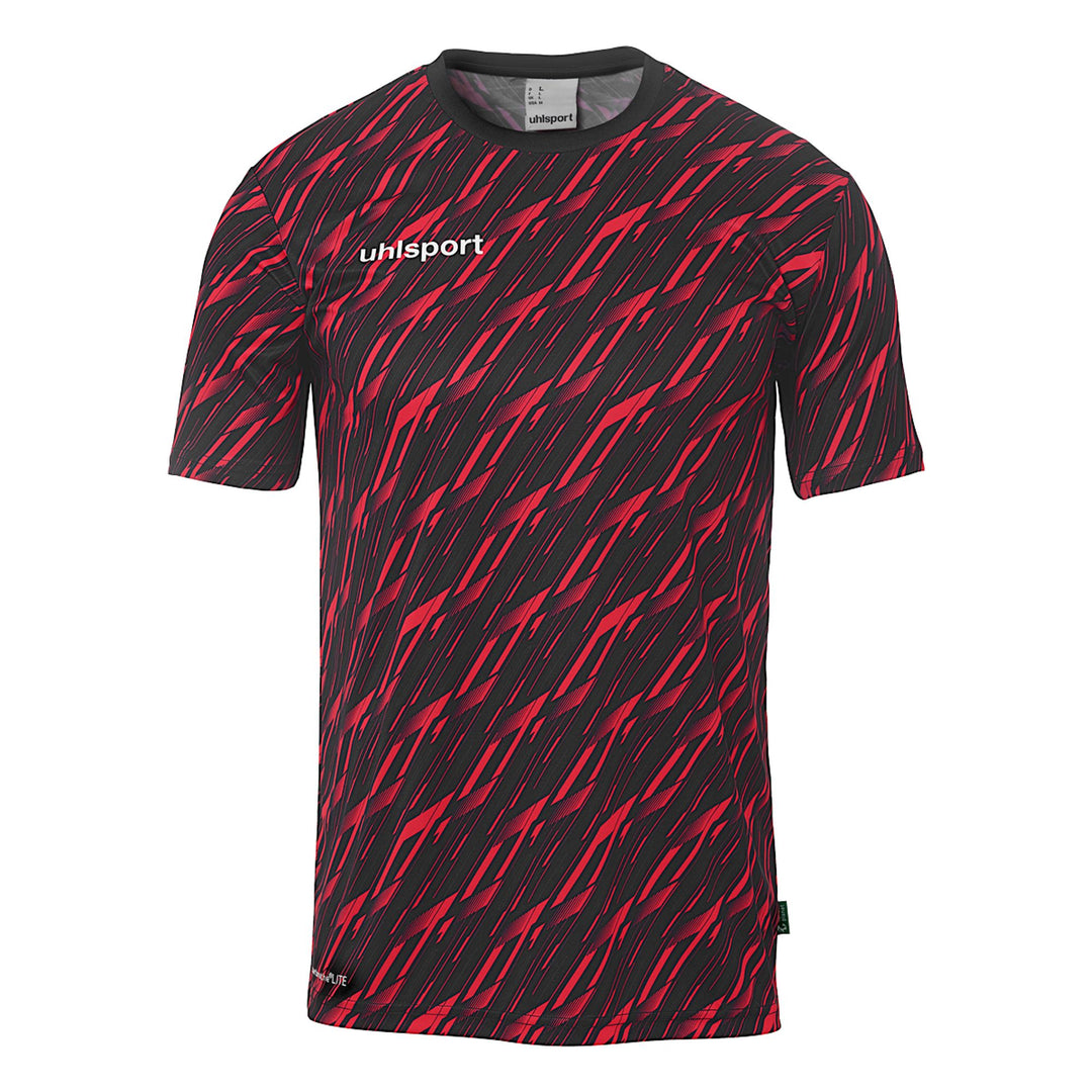 Uhlsport Progressive 28 Shirt Kurzarm - schwarz/rot
