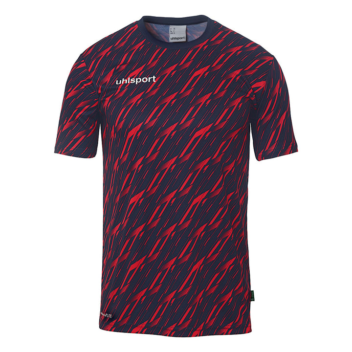 Uhlsport Progressive 28 Shirt Kurzarm - marine/rot