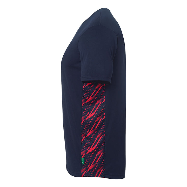 Uhlsport Progressive 28 Poly Shirt Kurzarm - marine/rot