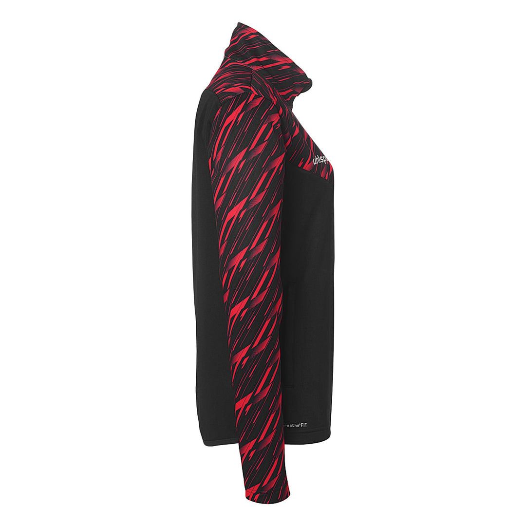 Uhlsport Progressive 28 Poly Jacke Damen - schwarz/rot