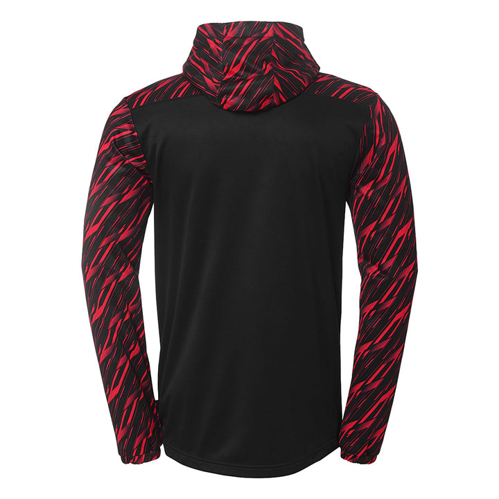 Uhlsport Progressive 28 Multi Hood Jacke - schwarz/rot