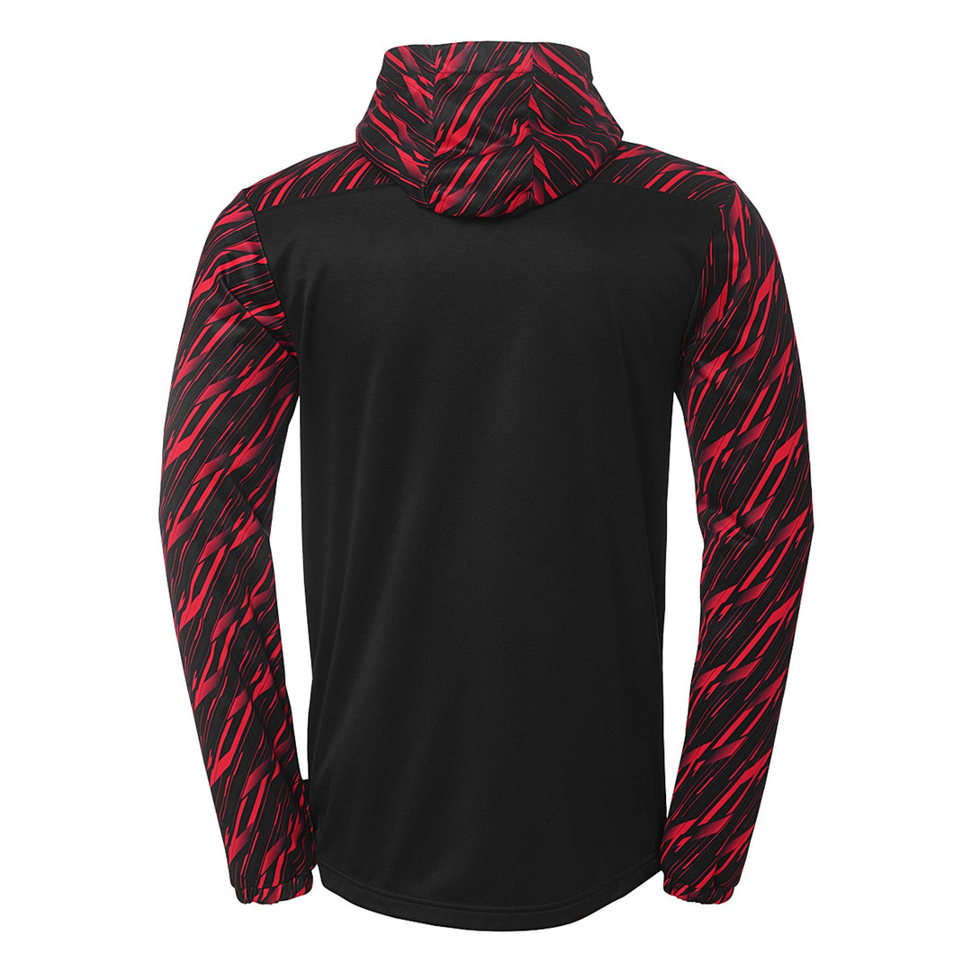 Uhlsport Progressive 28 Multi Hood Jacke - schwarz/rot