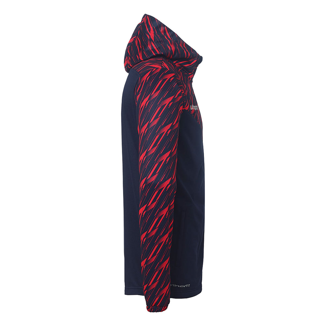 Uhlsport Progressive 28 Multi Hood Jacke - marine/rot