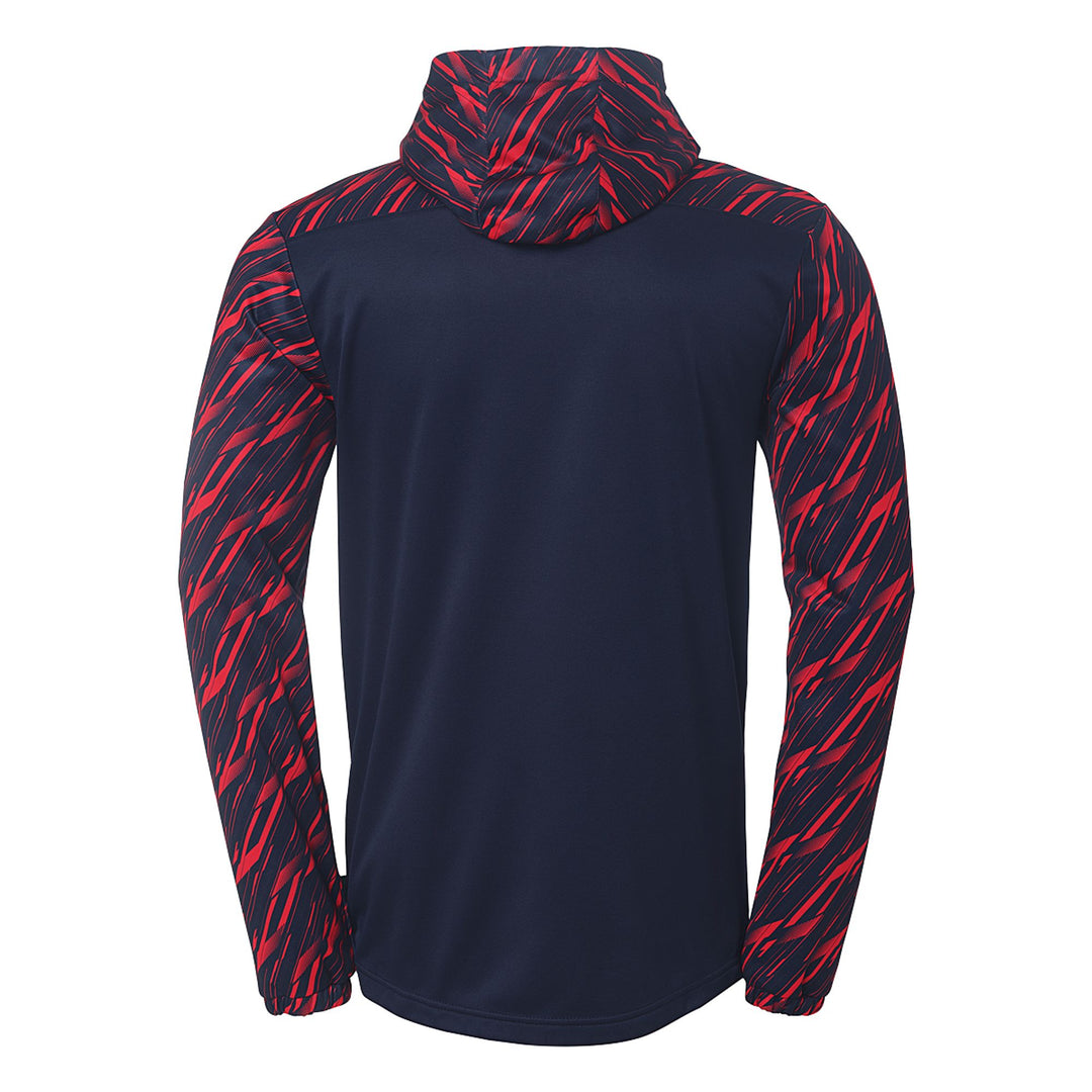 Uhlsport Progressive 28 Multi Hood Jacke - marine/rot