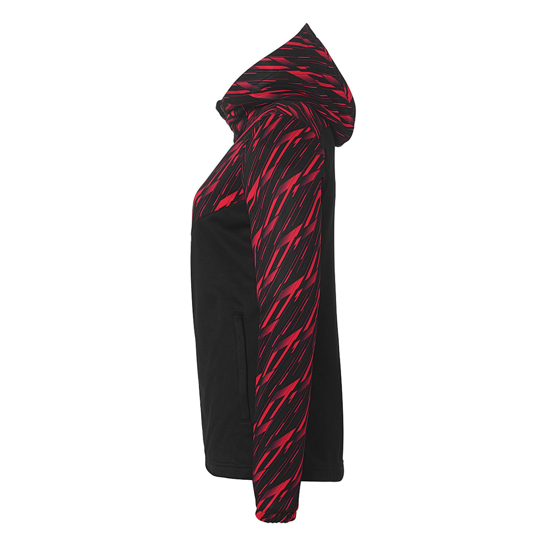 Uhlsport Progressive 28 Multi Hood Jacke Damen - schwarz/rot
