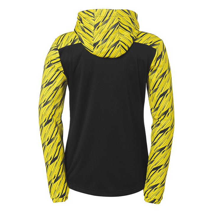 Uhlsport Progressive 28 Multi Hood Jacke Damen - schwarz/limonengelb