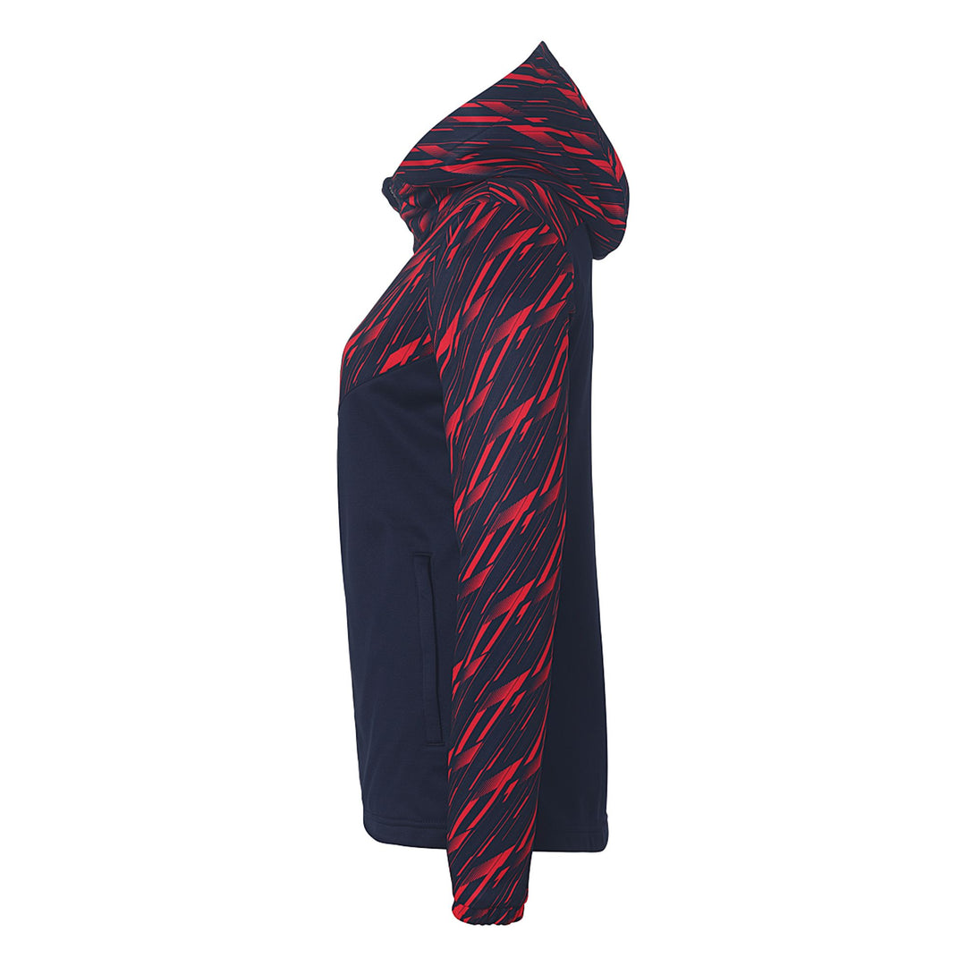Uhlsport Progressive 28 Multi Hood Jacke Damen - marine/rot