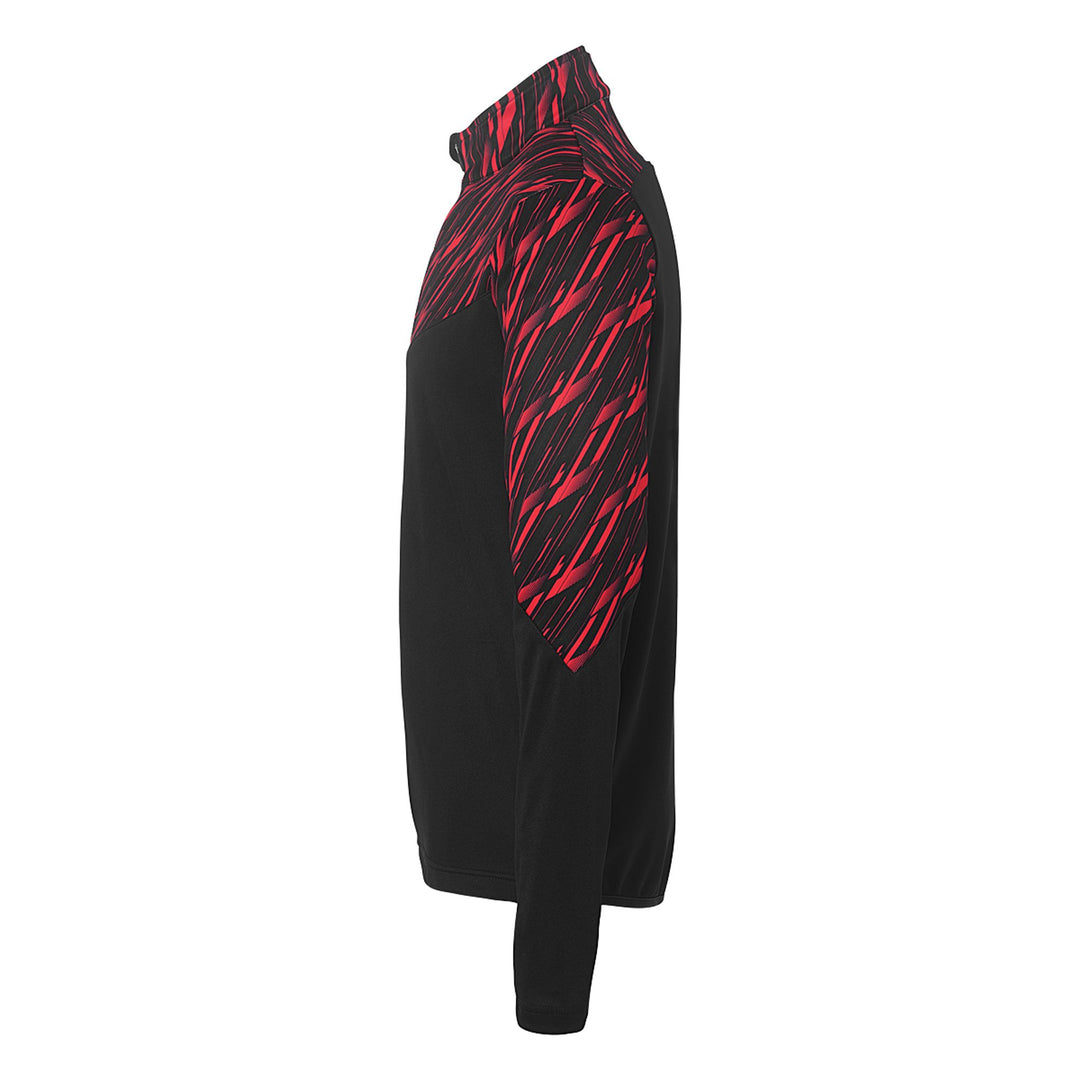 Uhlsport Progressive 28 1/4 Zip Top - schwarz/rot