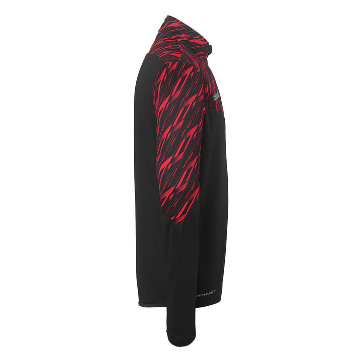 Uhlsport Progressive 28 1/4 Zip Top - schwarz/rot