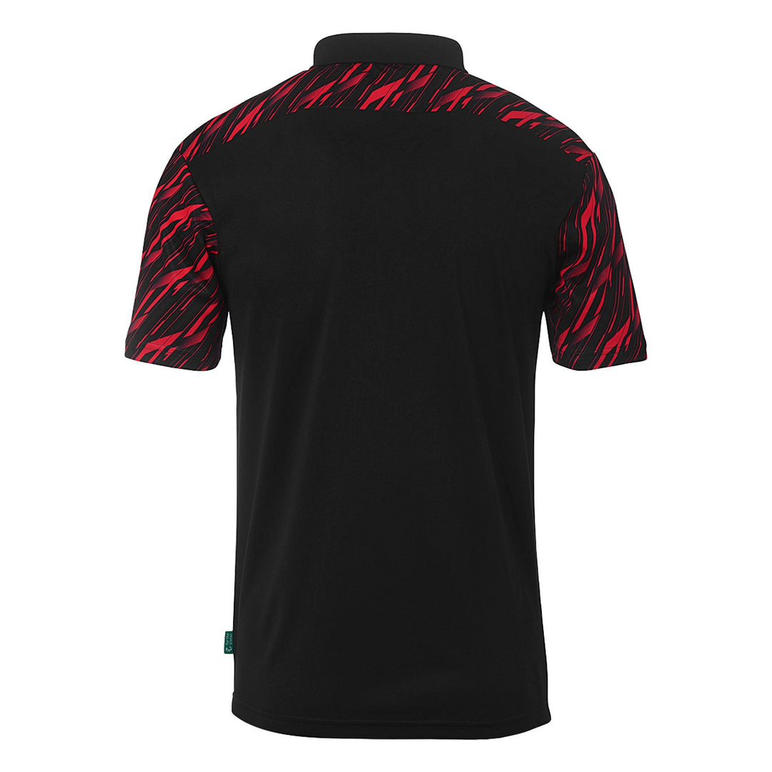 Uhlsport Progressive 28 Polo Shirt - schwarz/rot