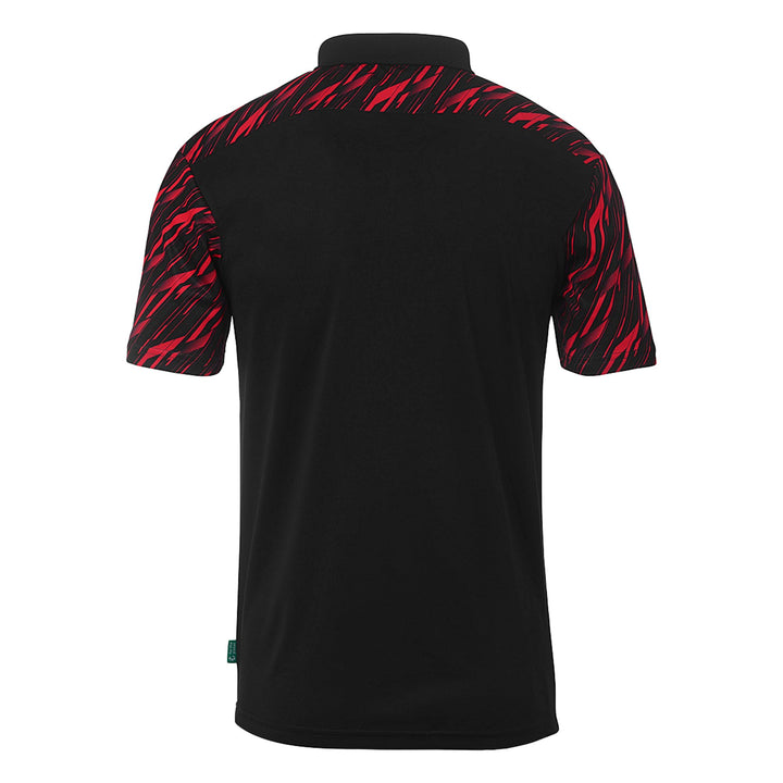 Uhlsport Progressive 28 Polo Shirt - schwarz/rot