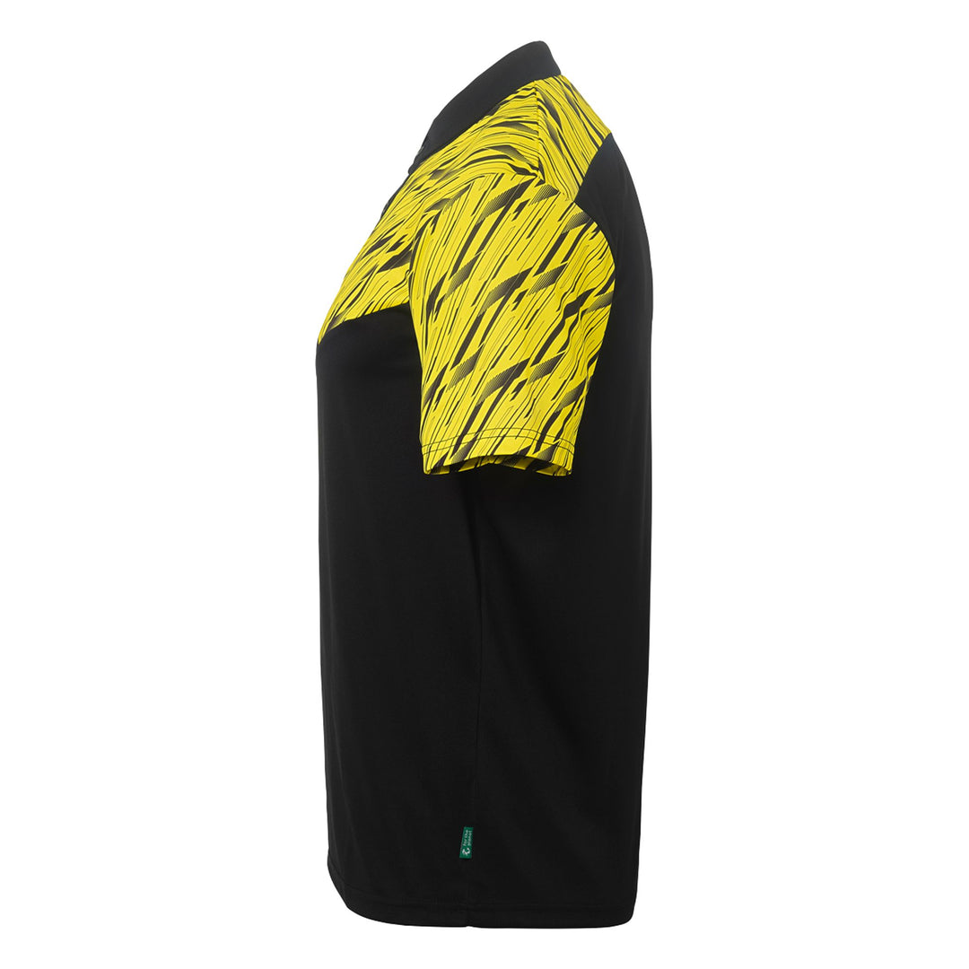 Uhlsport Progressive 28 Polo Shirt - schwarz/limonengelb
