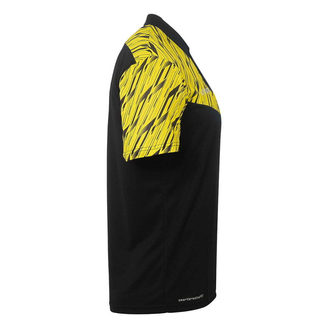 Uhlsport Progressive 28 Polo Shirt - schwarz/limonengelb