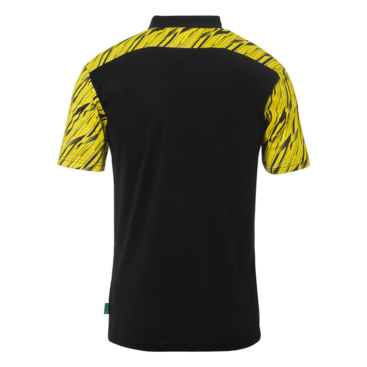Uhlsport Progressive 28 Polo Shirt - schwarz/limonengelb