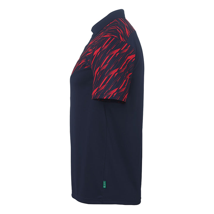 Uhlsport Progressive 28 Polo Shirt - marine/rot