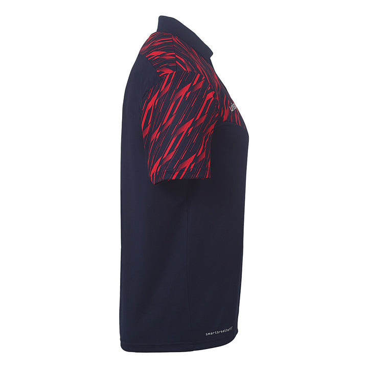 Uhlsport Progressive 28 Polo Shirt - marine/rot