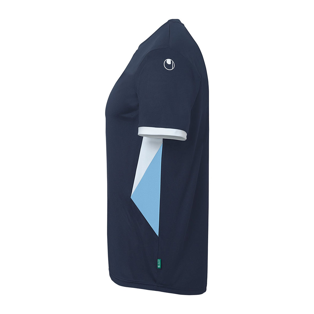 Uhlsport Equipe 29 Shirt Kurzarm - marine/skyblau/weiß