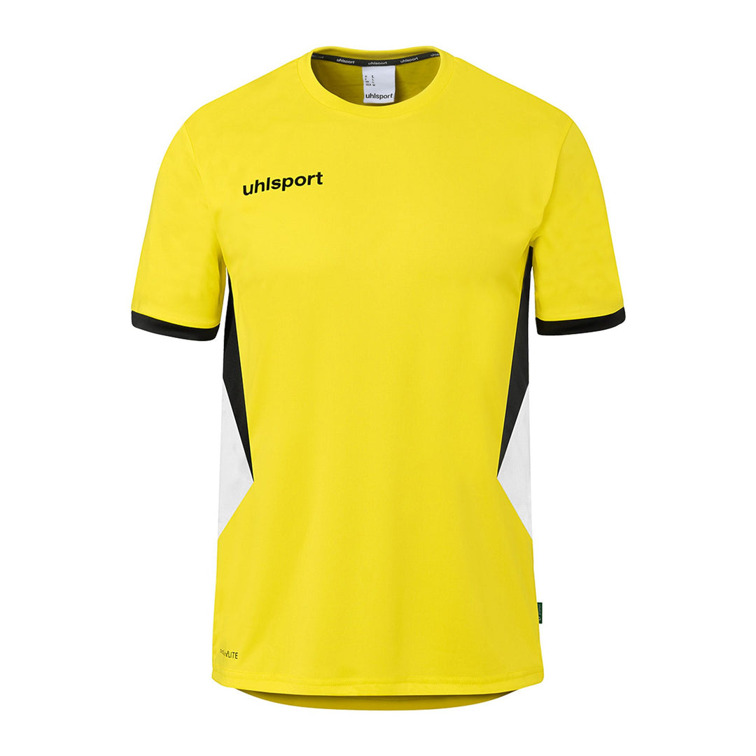 Uhlsport Equipe 29 Shirt Kurzarm - limonengelb/weiß/schwarz
